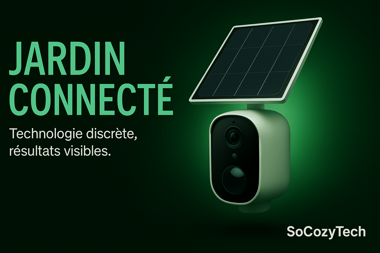 Jardin connecté pour un avenir vert - Socosytech