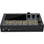 1080p60 4 Channel Camera Live Streaming Video Switcher with Screen Video Capture Card Mic Line in Audio Mixing Video Recording Socosytech