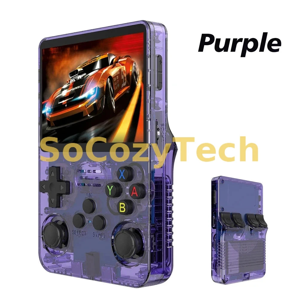 20000 games R36S retro game console 3.5-inch Linux open-source system portable handheld game console with 64G for children gifts Socosytech