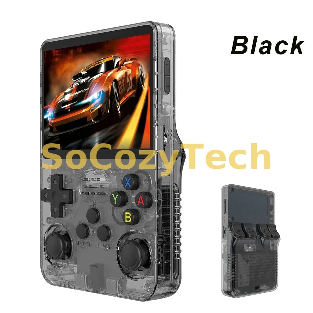 20000 games R36S retro game console 3.5-inch Linux open-source system portable handheld game console with 64G for children gifts Socosytech
