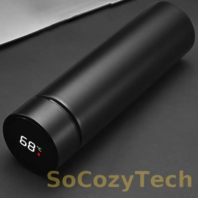 500ML Smart Thermos Water Bottle Stainless Steel Insulation Touch Intelligent Temperature Display Vacuum Flasks Cup Digital Mug Socosytech