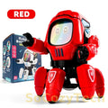 6 Claws Robot Dance Music Early Educational Toys For Children Interactive Electronic Robot Birthday Gifts for Kids Boys Girls Socosytech