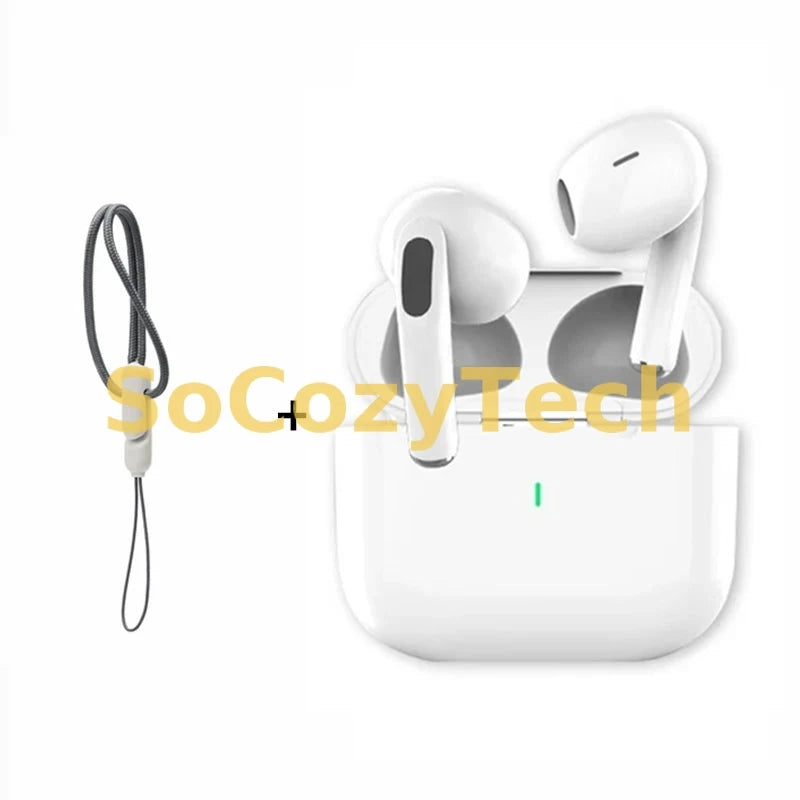 Air Pro 6 – Écouteurs Sans Fil Bluetooth 5.3 | Son HiFi & Réduction de Bruit Active SoCozyTech