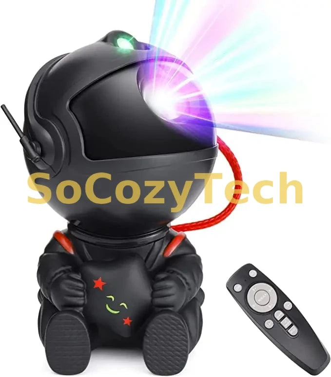Astronaut Starry Sky Projector Adult Night Light Star Projector LED Astronaut Lamp Galaxy Projector for Bedroom Playroom Socosytech