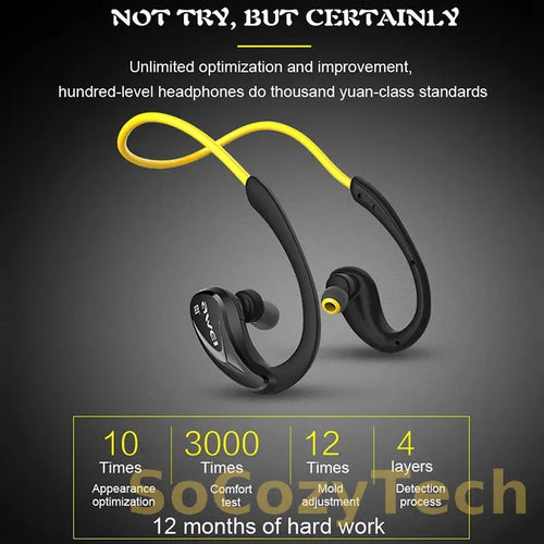 Awei A880BL – Écouteurs Bluetooth Sport & Gaming Neckband Socosytech