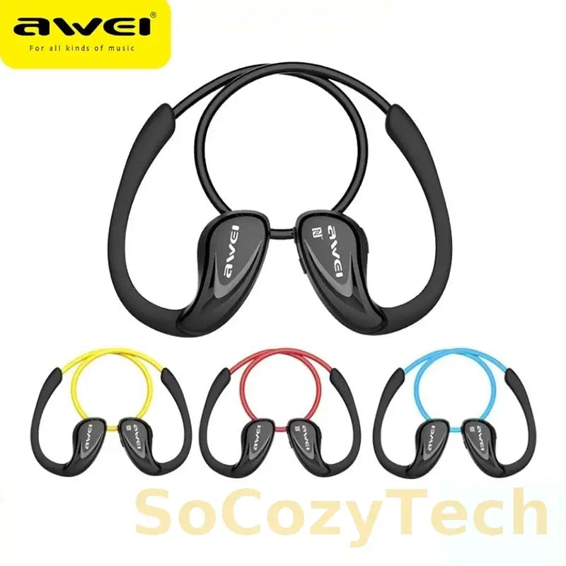 Awei A880BL – Écouteurs Bluetooth Sport & Gaming Neckband Socosytech