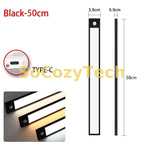 Barre LED à Détection de Mouvement – Rechargeable USB (Placard / Cuisine / Chambre) Socosytech