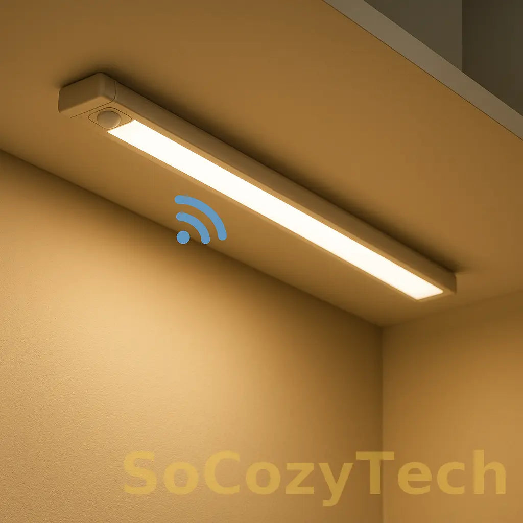 Barre LED à Détection de Mouvement – Rechargeable USB (Placard / Cuisine / Chambre) Socosytech