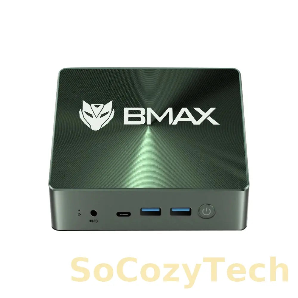 Bmax B6 Plus Mini Pc Intel I3-1000Ng4 Windows 11 Pc 12Gb Ddr4 Ram 512Gb Nvme Ssd Wifi 5 USB 3.0 USB * 3 HDMI * 2 Bluetooth4.2 Socosytech