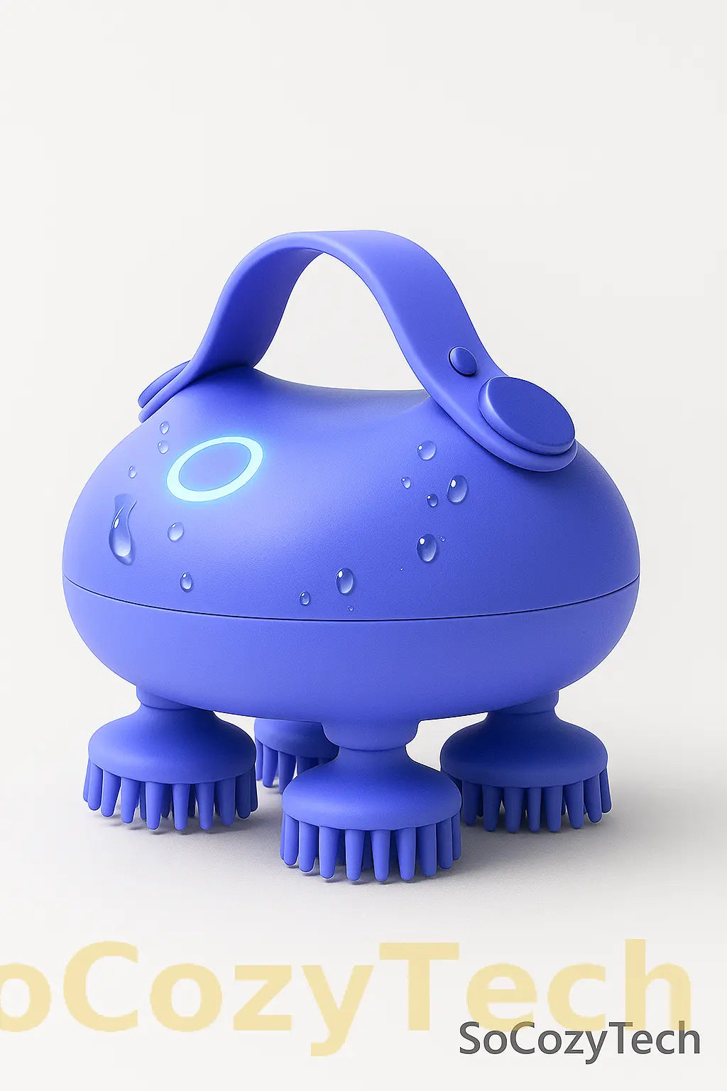 Brosse de Massage Cuir Chevelu Électrique–Relaxation & Stimulation Capillaire Socosytech