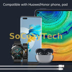 Câble SuperCharge 66 W USB-C – Charge Rapide Universelle pour Huawei / Android / Tablettes SoCozyTech