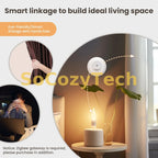 Capteur de Luminosité Intelligent MOES ZigBee – Détecteur d’Éclairement Automatique Compatible Tuya Smart Life SoCozyTech