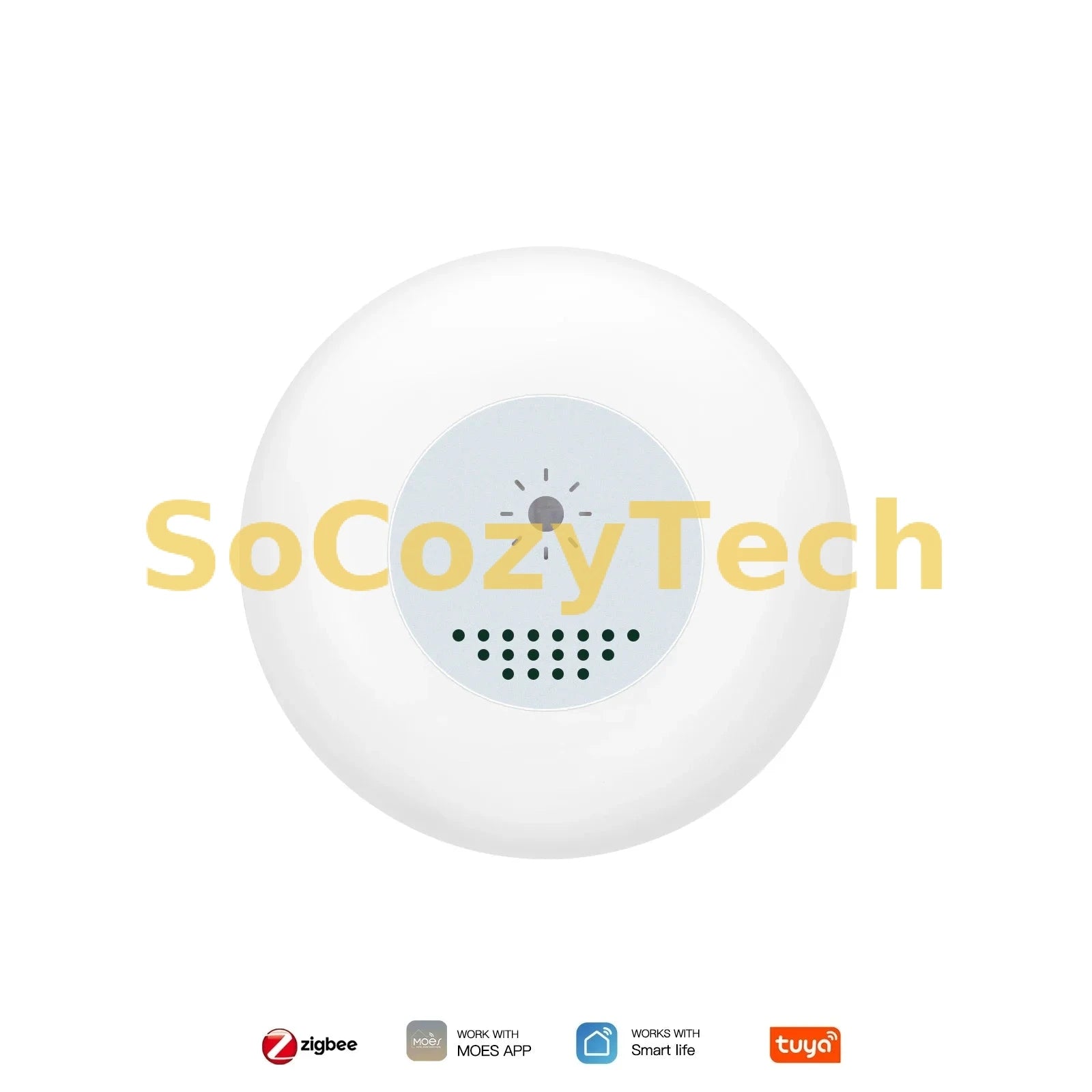 Capteur de Luminosité Intelligent MOES ZigBee – Détecteur d’Éclairement Automatique Compatible Tuya Smart Life SoCozyTech