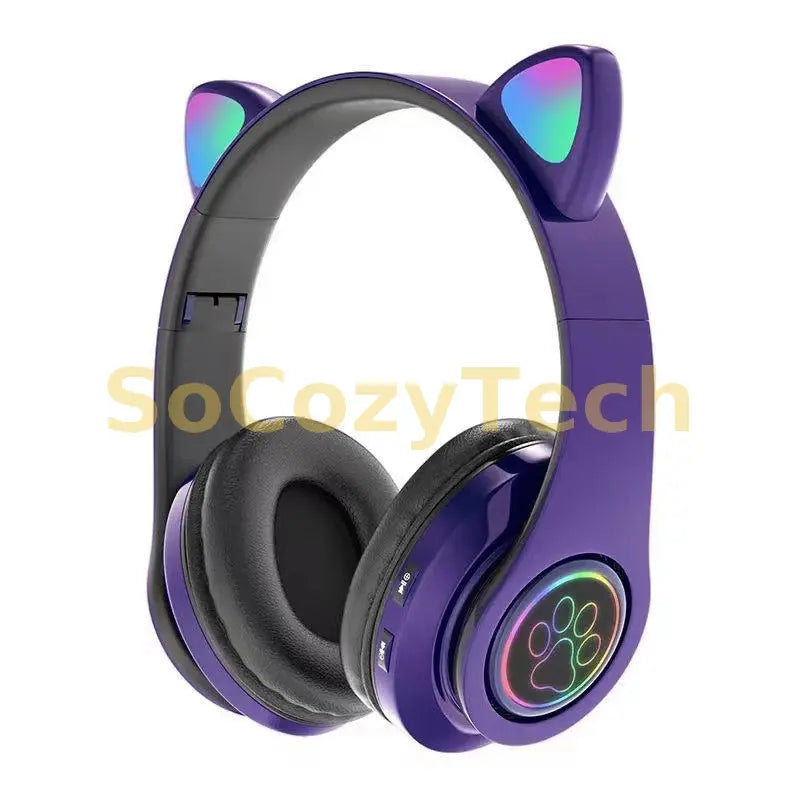 Casque Bluetooth B39 – Sans Fil, Réduction de Bruit, LED, Micro Intégré Socosytech