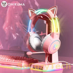 Casque Gaming RGB ONIKUMA X15 Pro – Micro Flexible & LED Cat Ear Socosytech