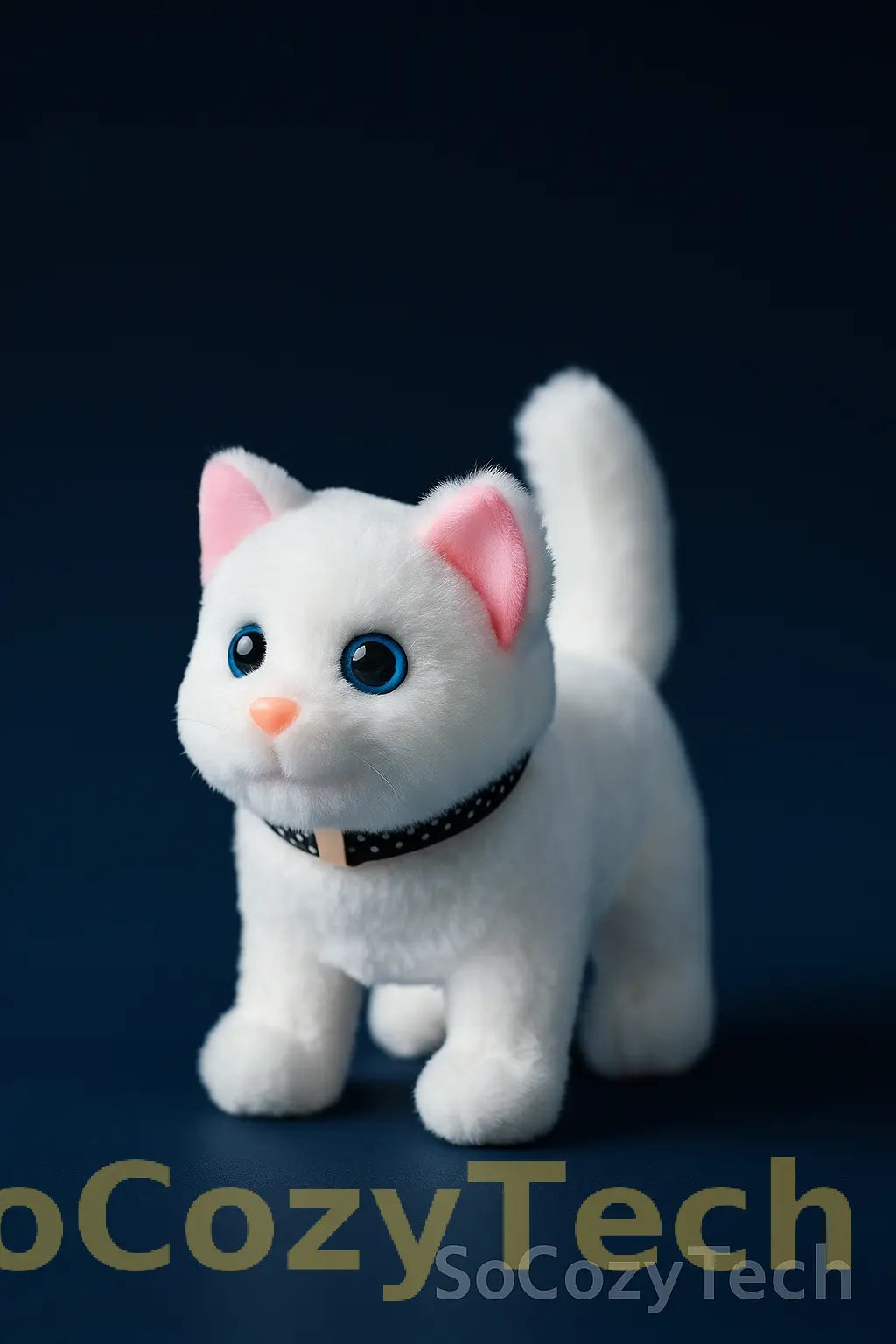 Chat Interactif Électronique – Peluche Marche & Sons Socosytech