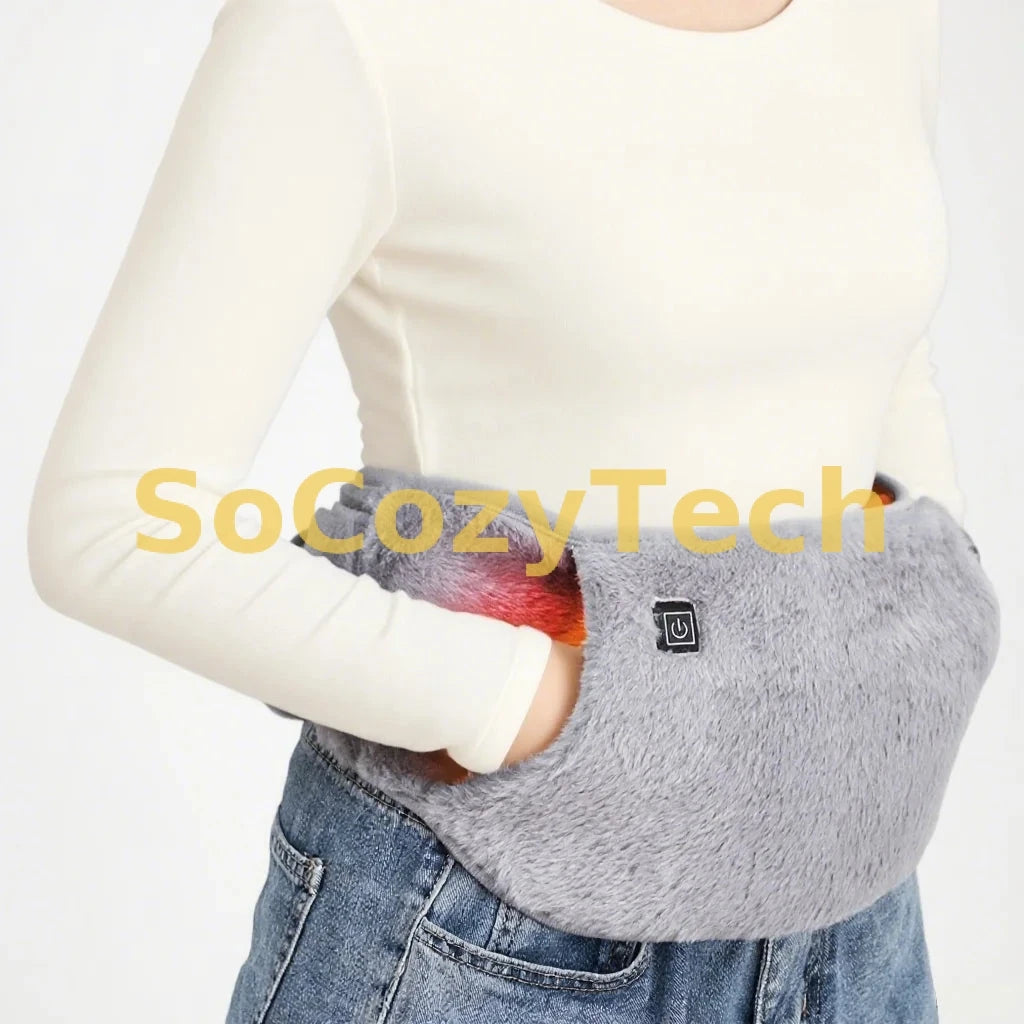 Chauffe-Mains USB Réutilisable – Coussin Chauffant Hiver Doux & Confort Socosytech