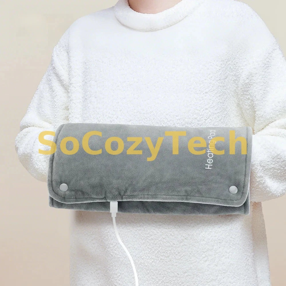 Chauffe-Mains USB Réutilisable – Coussin Chauffant Hiver Doux & Confort Socosytech