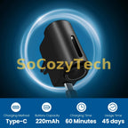 Diffuseur d’Arômes Intelligent pour Voiture – Rechargeable & Minuteur Automatique Socosytech