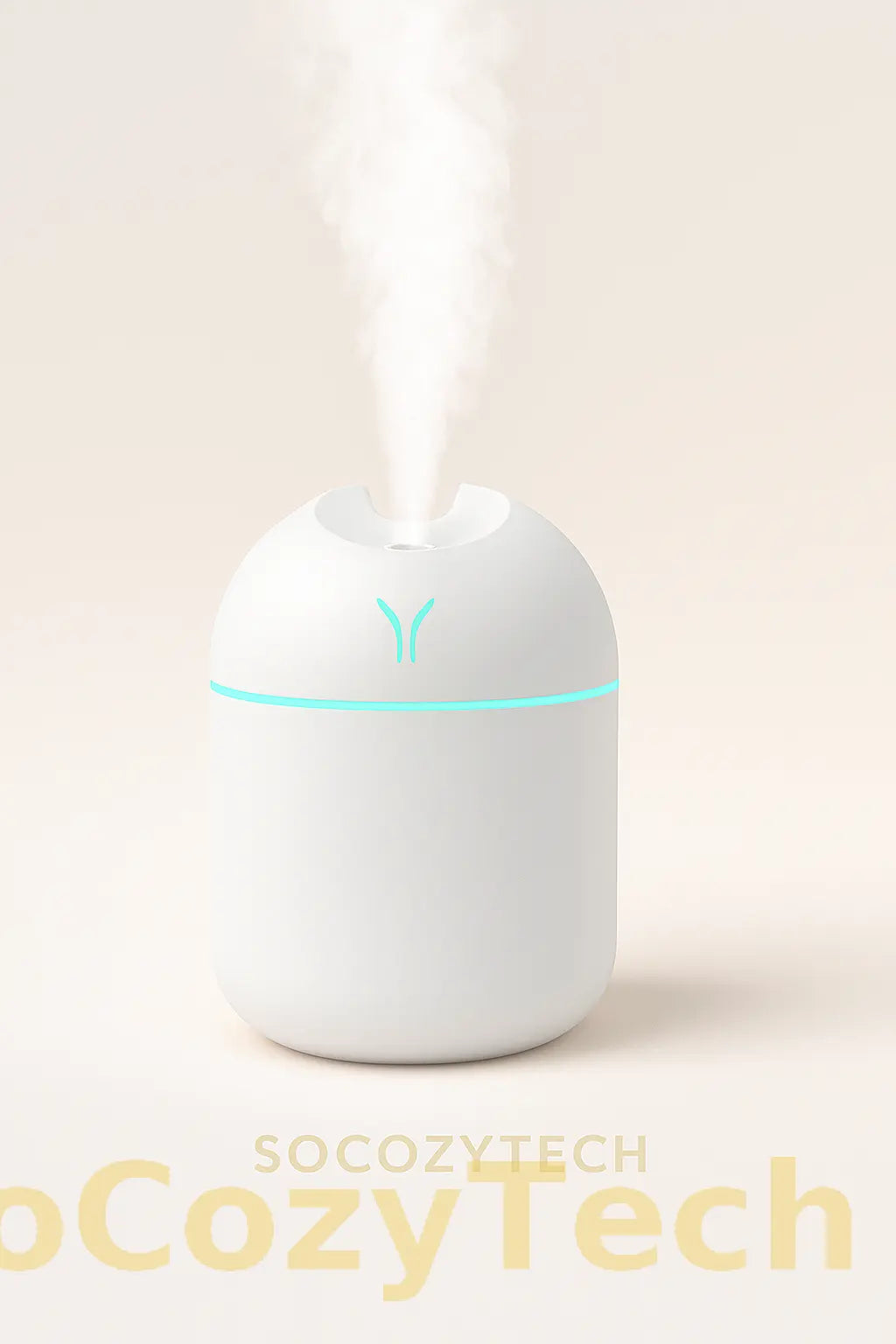 Diffuseur d’arômes & Humidificateur d’air USB 250 ml – Lumière LED & Brume Ultrasonique Silencieuse SoCozyTech