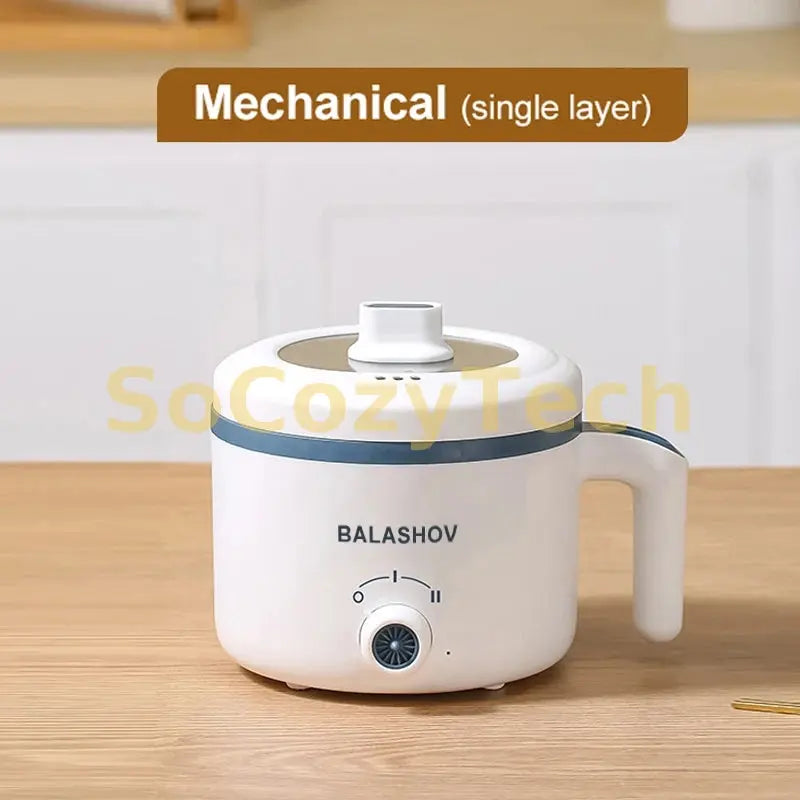 Electric Rice Cooker Single Double Layer 220V Multi Cooker Non-Stick Smart Mechanical MultiCooker Steamed Rice Pot For Home Socosytech