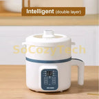 Electric Rice Cooker Single Double Layer 220V Multi Cooker Non-Stick Smart Mechanical MultiCooker Steamed Rice Pot For Home Socosytech