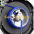 Enrouleur Automatique Tuyau à Air – Atelier & Compresseur (20 m) Socosytech