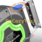 Enrouleur Automatique Tuyau à Air – Atelier & Compresseur (20 m) Socosytech