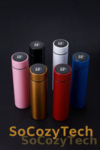 Gourde Isotherme Intelligente 500 ml – Affichage Température LED Socosytech