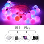 Guirlande LED RGB à Effets – 30/60 LEDs – Contrôle Télécommande ou App - Socosytech