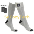 Heating Socks with Battery Box Rechargeable Anti-Cold Men Thermal Heated Foot Warmer Outdoor Camping Ski Sports Winter Socosytech