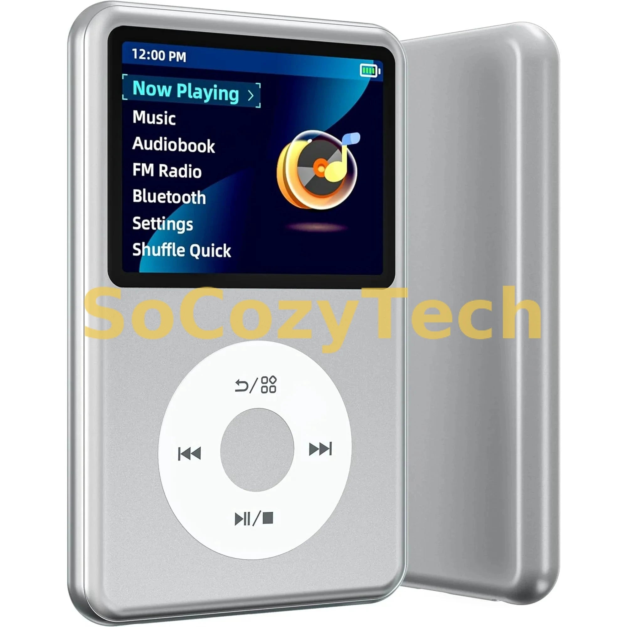 INNIOASIS Y1 128GB Portable MP3 Player Bluetooth, Touch Key Walkman with Video Radio - ipod classic HiFi Music Player Socosytech