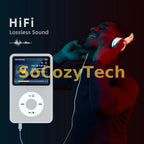 INNIOASIS Y1 128GB Portable MP3 Player Bluetooth, Touch Key Walkman with Video Radio - ipod classic HiFi Music Player Socosytech