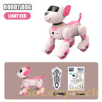 Intelligent Remote Control Robot Dog Electronic Stunt Voice Command Programmable Touch-sense Music Song Children's Toys for Boys Socosytech