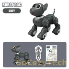 Intelligent Remote Control Robot Dog Electronic Stunt Voice Command Programmable Touch-sense Music Song Children's Toys for Boys Socosytech