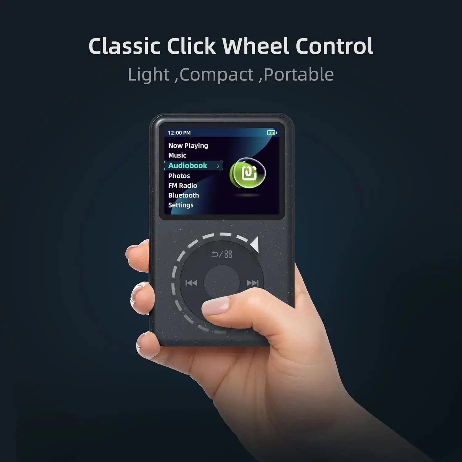 Lecteur MP3 Bluetooth 128Go – HiFi, Écran HD & Haut-Parleur Intégré - Socosytech