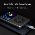 Lecteur MP3 Bluetooth 128Go – HiFi, Écran HD & Haut-Parleur Intégré - Socosytech