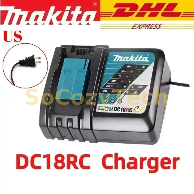 Makita 18V battery for Makita 18V power tools The 18V Makita BL1860B rechargeable battery can replace BL1850B LXT400 Socosytech