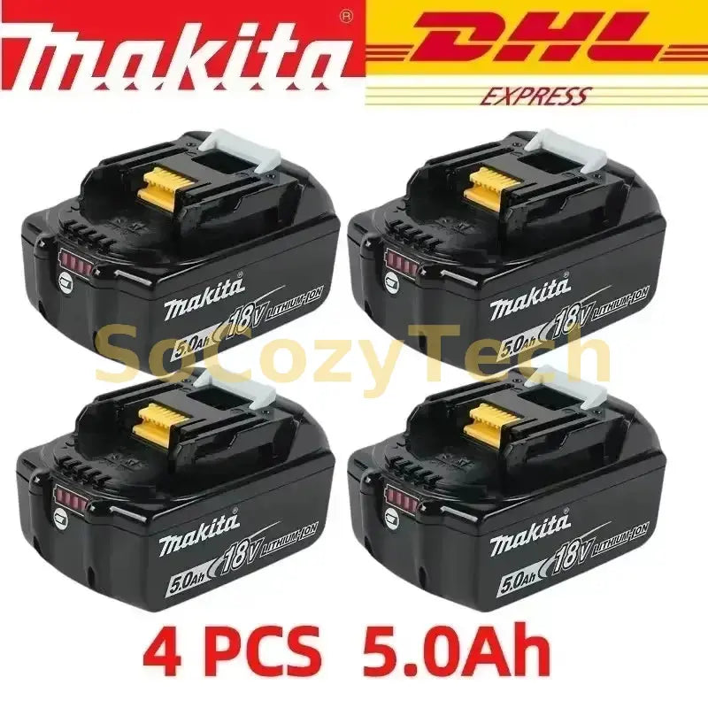 Makita 18V battery for Makita 18V power tools The 18V Makita BL1860B rechargeable battery can replace BL1850B LXT400 Socosytech