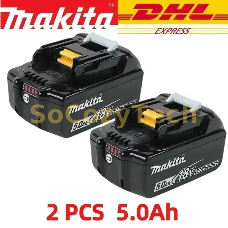 Makita 18V battery for Makita 18V power tools The 18V Makita BL1860B rechargeable battery can replace BL1850B LXT400 Socosytech