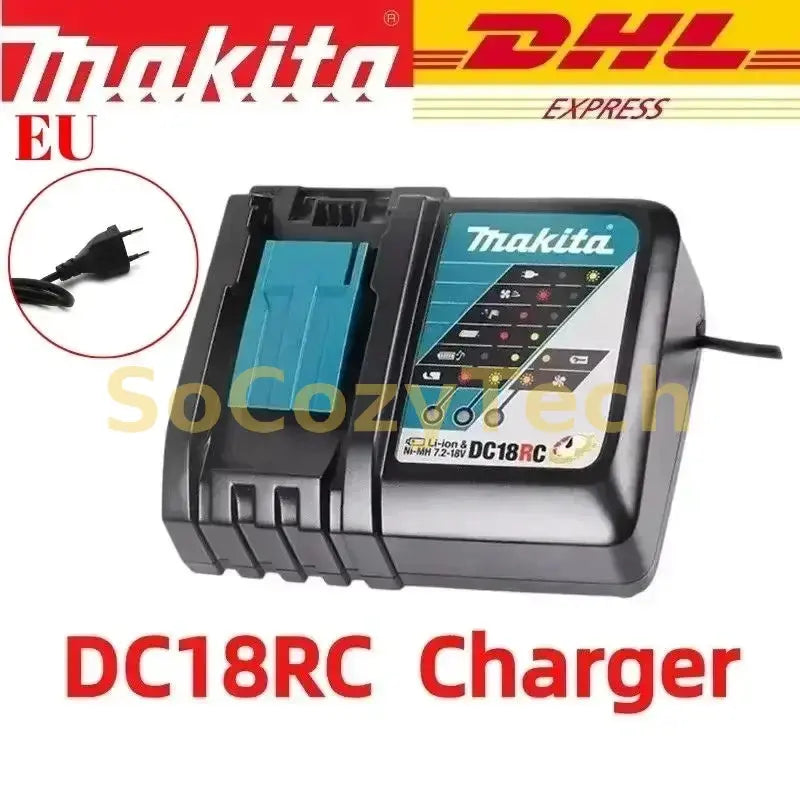 Makita 18V battery for Makita 18V power tools The 18V Makita BL1860B rechargeable battery can replace BL1850B LXT400 Socosytech