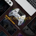 Mamba One V2 Wireless Gaming Controller for Switch/PC/iOS/Android Hall Effect Stick RGB Light 1800mAh with Charging Dock Socosytech