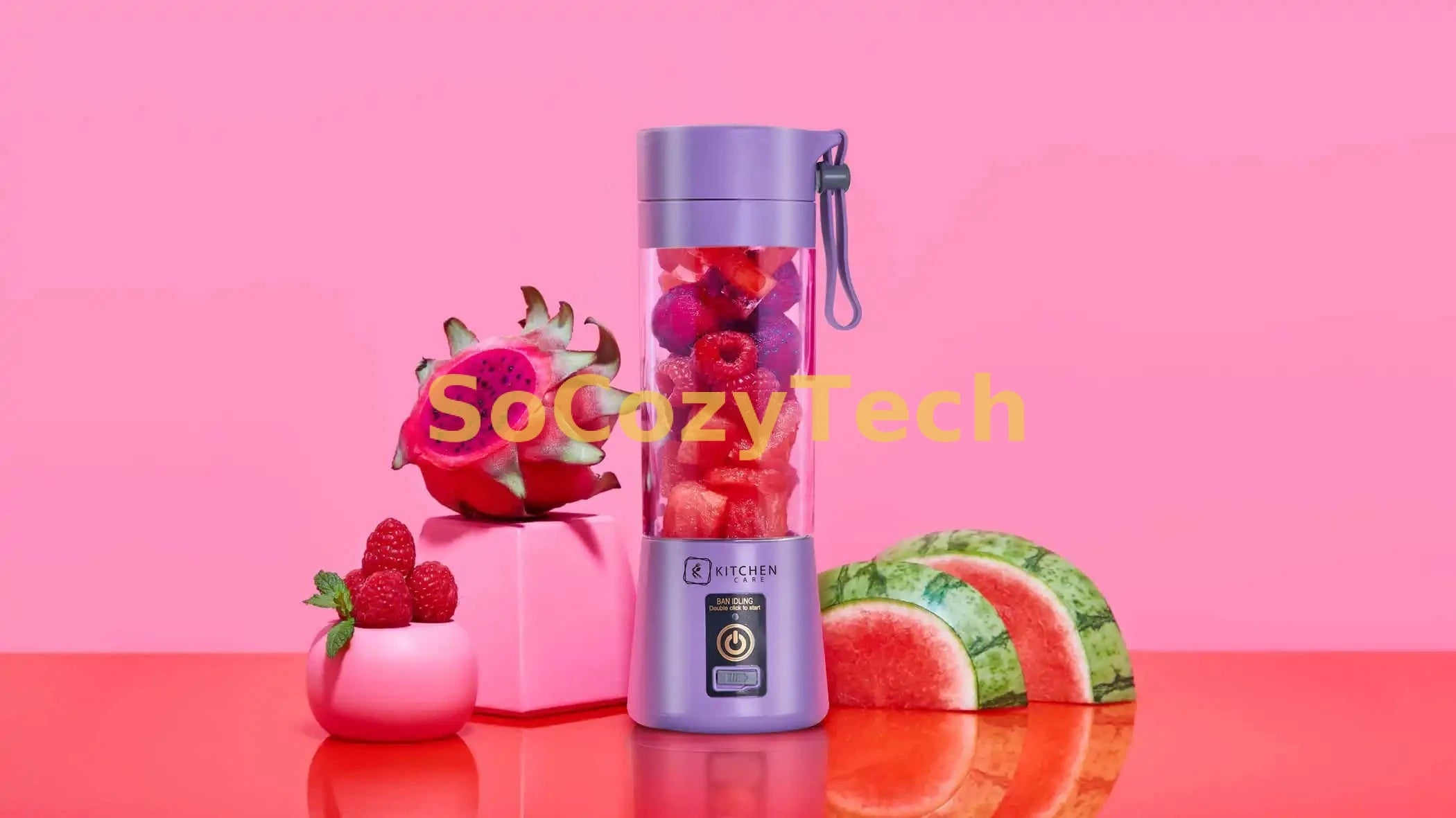 Mini Blender Portable USB – Smoothies & Shakes SoCozyTech