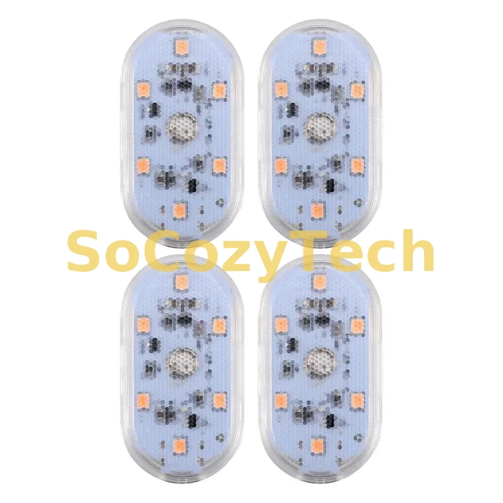 Mini Lampe LED Tactile USB – Éclairage Intérieur Voiture (Magnétique) Socosytech