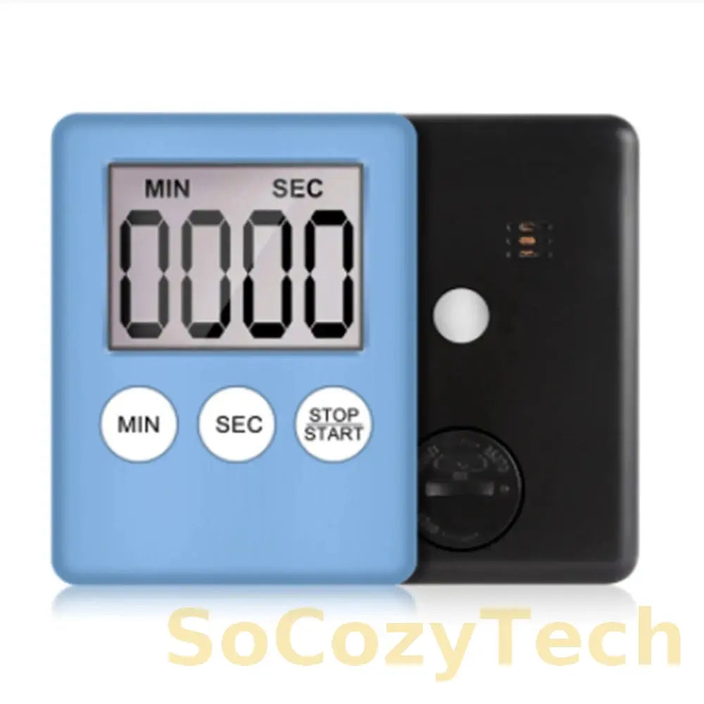 Minuteur Digital Ultra-Fin LCD – Aimanté, Cuisine Socosytech