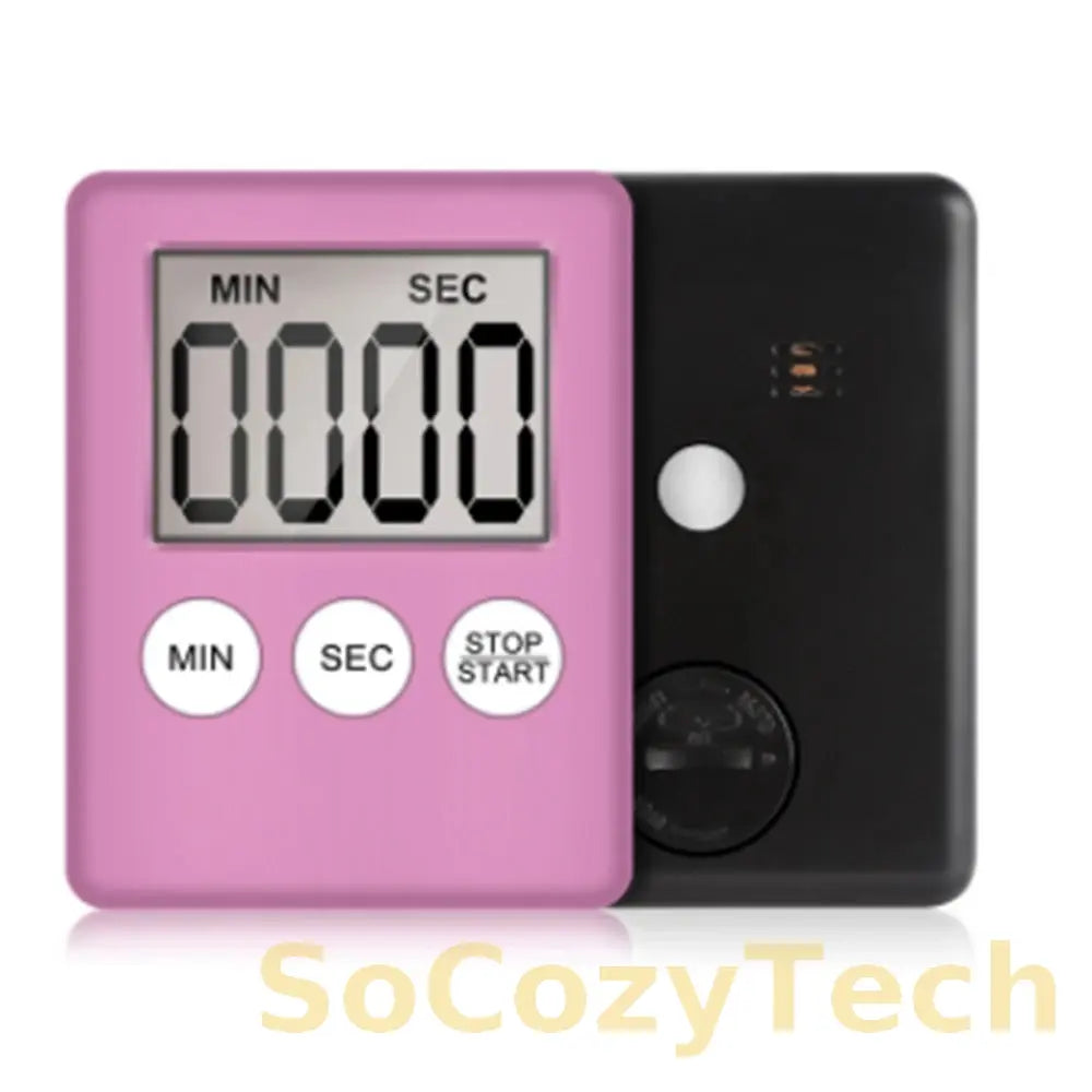 Minuteur Digital Ultra-Fin LCD – Aimanté, Cuisine Socosytech