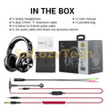 Oneodio A71 Wired Over Ear HiFi Headphones With Mic Studio DJ Headphone Professional Monitor Recording Mixing Headset For Gaming Socosytech