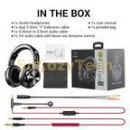 Oneodio A71 Wired Over Ear HiFi Headphones With Mic Studio DJ Headphone Professional Monitor Recording Mixing Headset For Gaming Socosytech