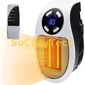 Plug In Electric Heater 500W Portable Room Heater Remote Control Mini Radiator Heating Stove Home Appliance Warmer Socosytech