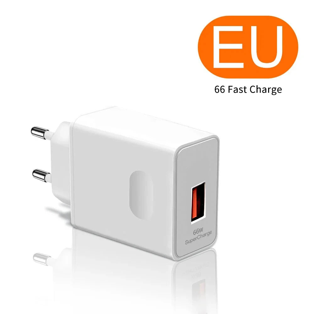 PowerBoost™ 66W — Chargeur Mural + Câble Ultra-Rapide (1 m à 2 m) Socosytech